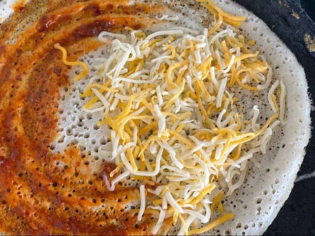 KCD - 92. Kids CHEESE Dosa.